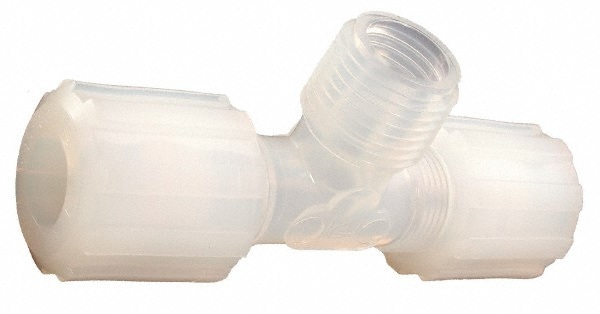 Compression Tube Male Branch Tee: 1/4